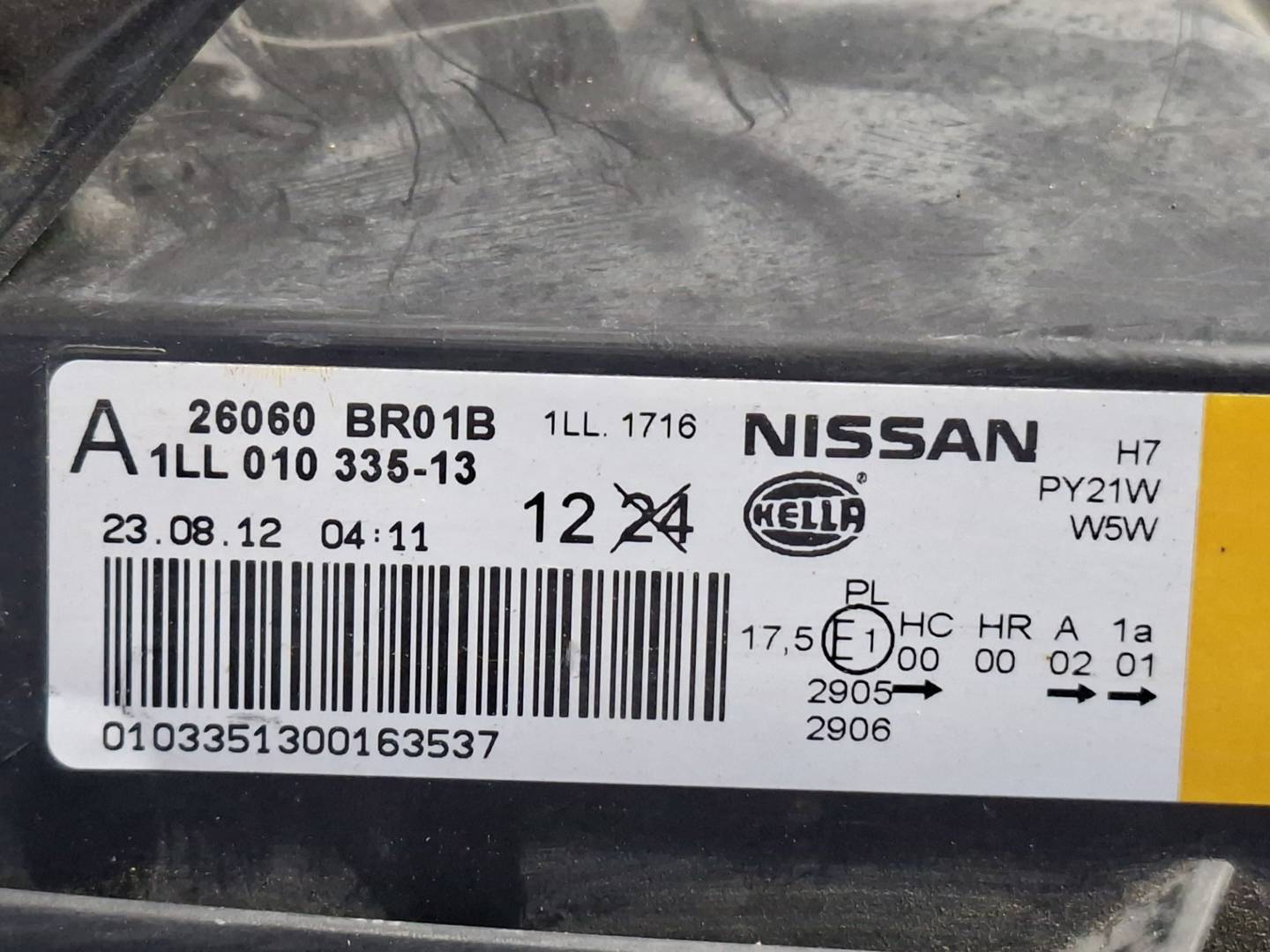 Foto 6 de Faro Izquierdo Nissan Qashqai (j10) (2007–2014)