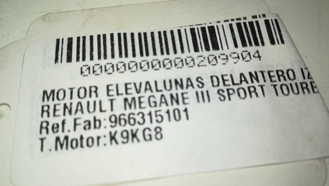 MOTOR ELEVALUNAS DELANTERO IZQUIERDO