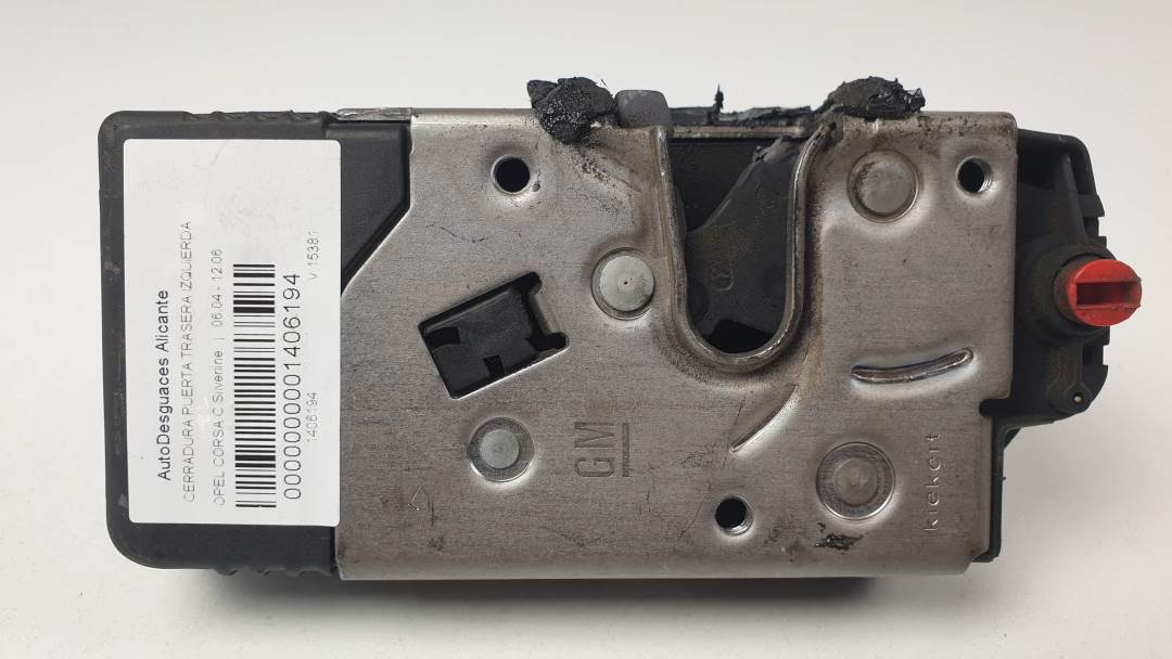 CERRADURA PUERTA TRASERA IZQUIERDA - 13154793 - OPEL - CORSA C (F68)