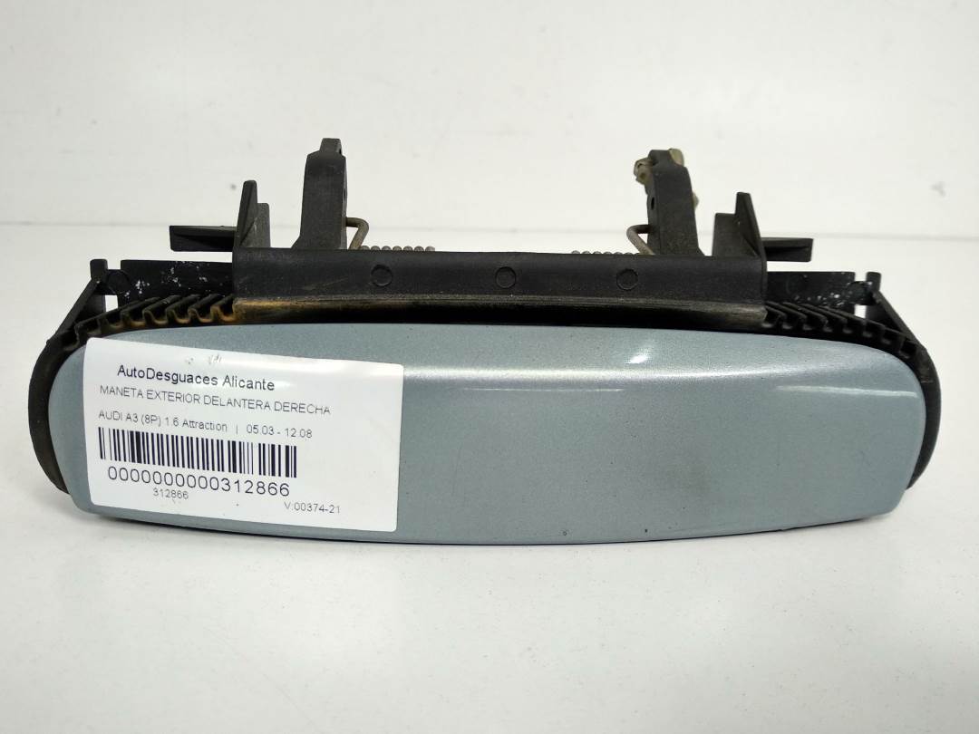 MANETA EXTERIOR DELANTERA DERECHA - 4B0839885 - AUDI - A3 (8P)
