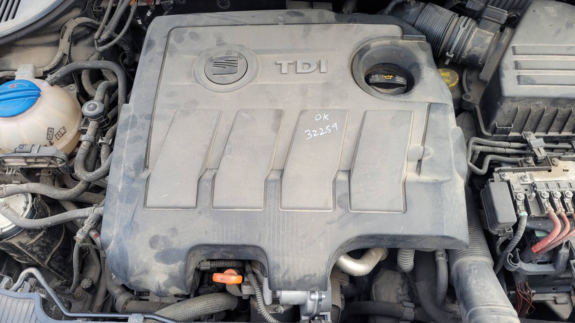 MOTOR COMPLETO - CAYB - SEAT - IBIZA (6J5)