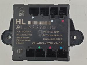 MODULO ELECTRONICO A2129004106 MERCEDES CLASE E (W212) LIM. Autodesguaces Alicante