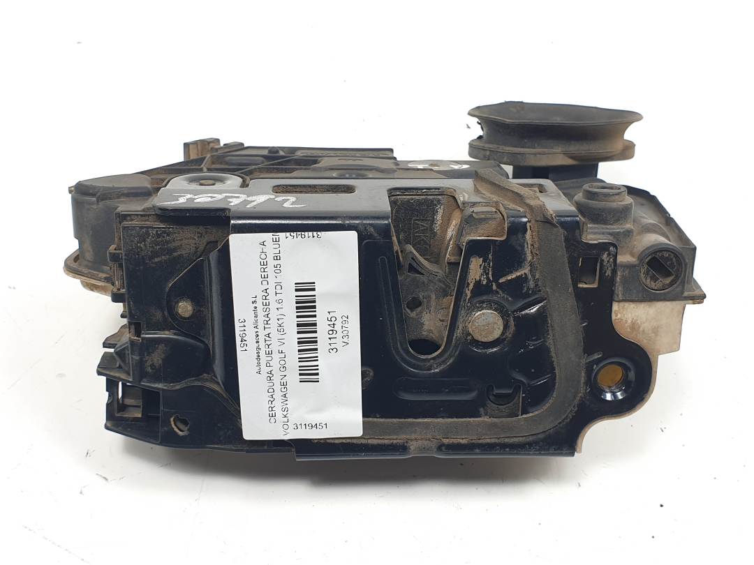 CERRADURA PUERTA TRASERA DERECHA - 5K4839016B - VOLKSWAGEN - GOLF VI (5K1)