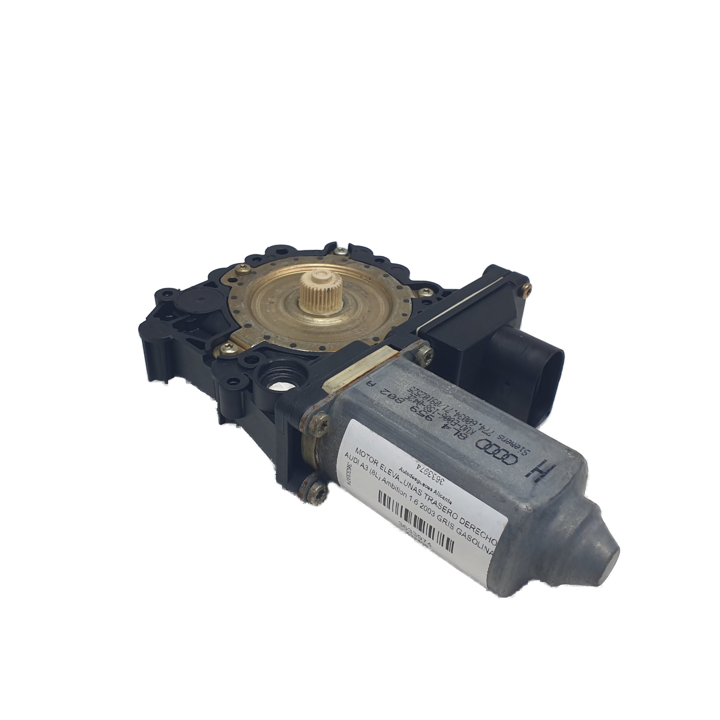 MOTOR ELEVALUNAS TRASERO DERECHO 8L4959802A AUDI A3 (8L) Autodesguaces Alicante