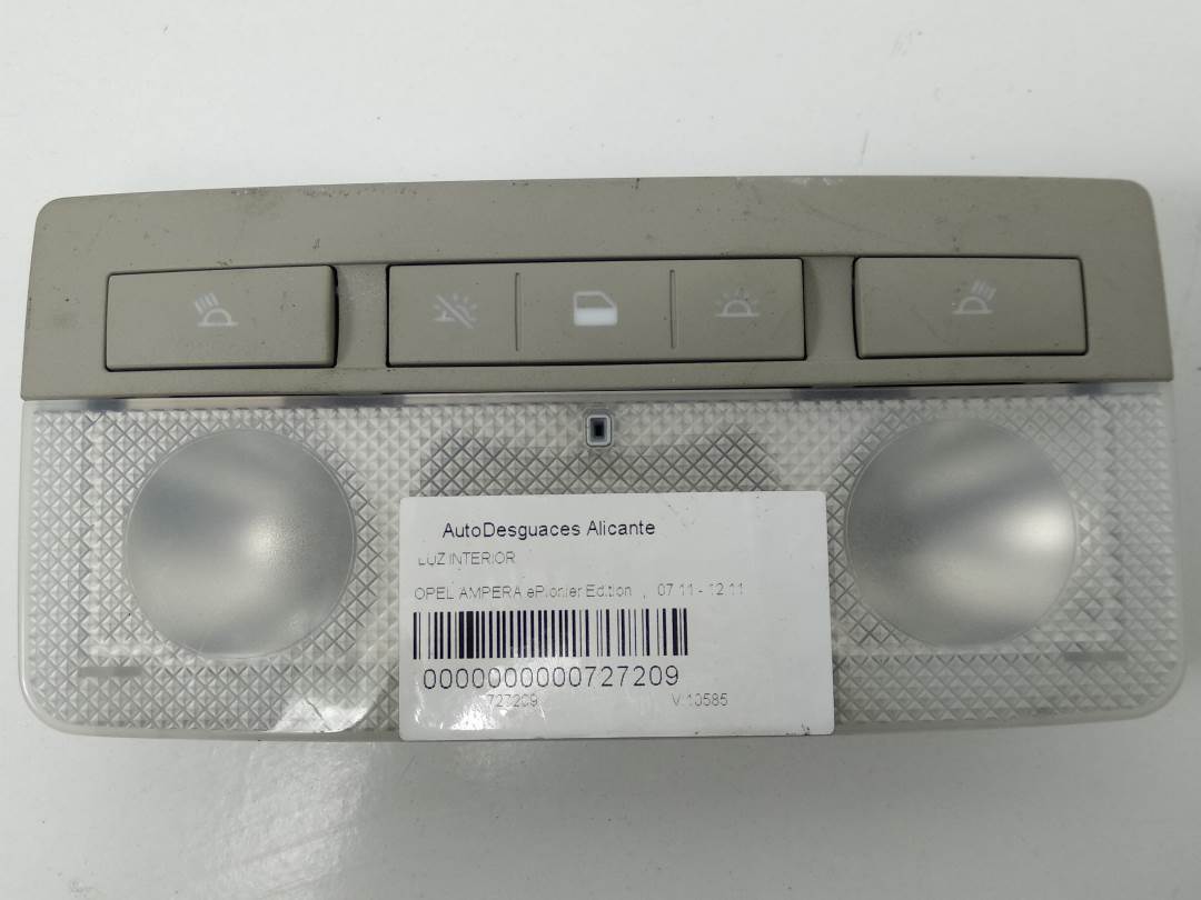 LUZ INTERIOR - 316627975 - OPEL - AMPERA