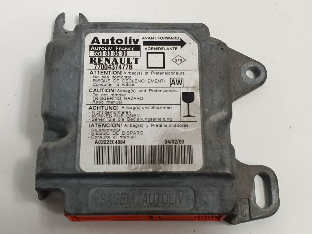 CENTRALITA AIRBAG - 550803600 - RENAULT - MEGANE I COACH/COUPE (DA0)