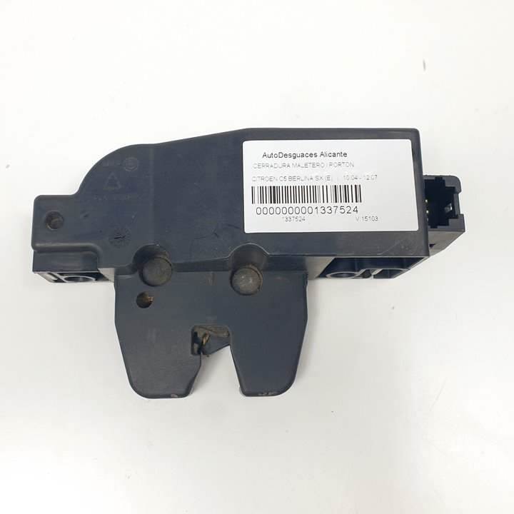 CERRADURA MALETERO / PORTON - 9652483180 - CITROEN - C5 BERLINA
