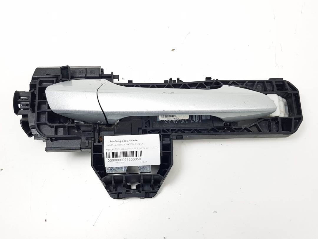 MANETA EXTERIOR TRASERA DERECHA - A2047601634 - MERCEDES - CLASE C (W204) BERLINA
