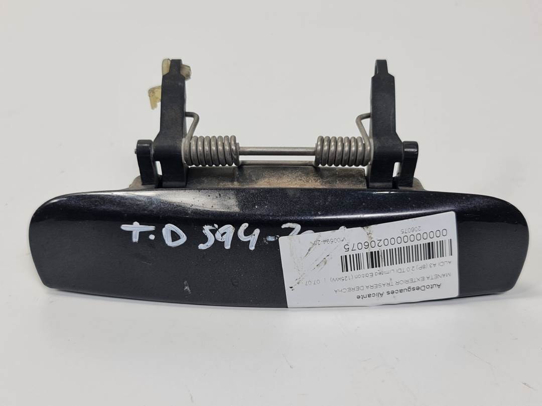 MANETA EXTERIOR TRASERA DERECHA - 8E0839207 - AUDI - A3 (8P)