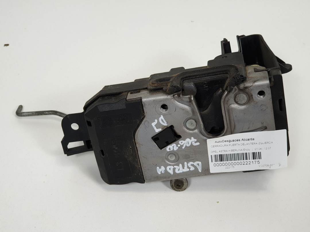 CERRADURA PUERTA DELANTERA IZQUIERDA - 13128111 - OPEL - ASTRA H BERLINA