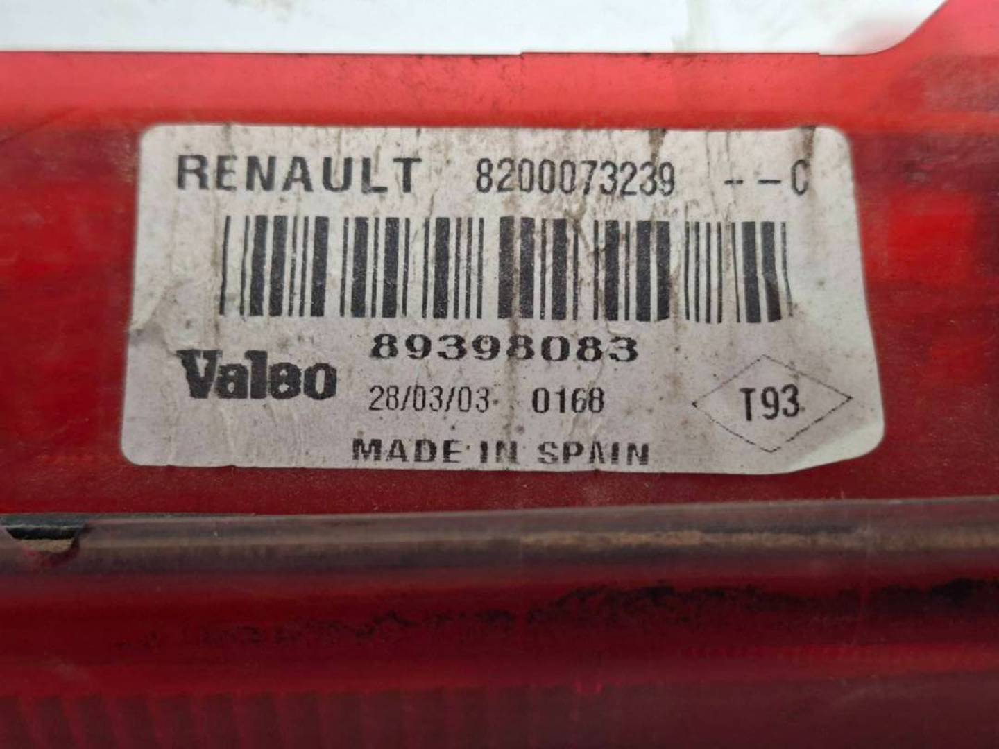 Foto 4 de LUZ Central DE Freno Renault Megane II Berlina 5P (2002–2009)