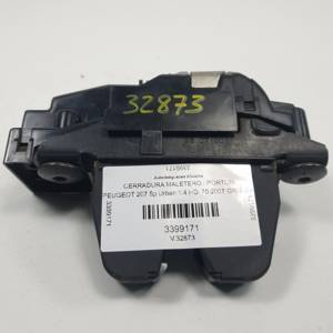 CERRADURA MALETERO / PORTON 9660403980 PEUGEOT 207 Autodesguaces Alicante