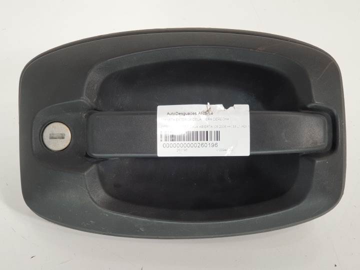 MANETA EXTERIOR DELANTERA DERECHA CITROEN JUMPER CAJA ABIERTA Autodesguaces Alicante