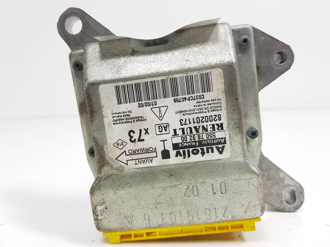 CENTRALITA AIRBAG - 550789200 - RENAULT - VEL SATIS (BJ0)