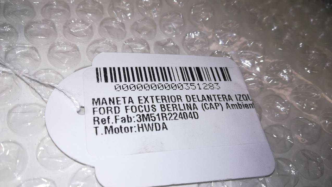MANETA EXTERIOR DELANTERA IZQUIERDA