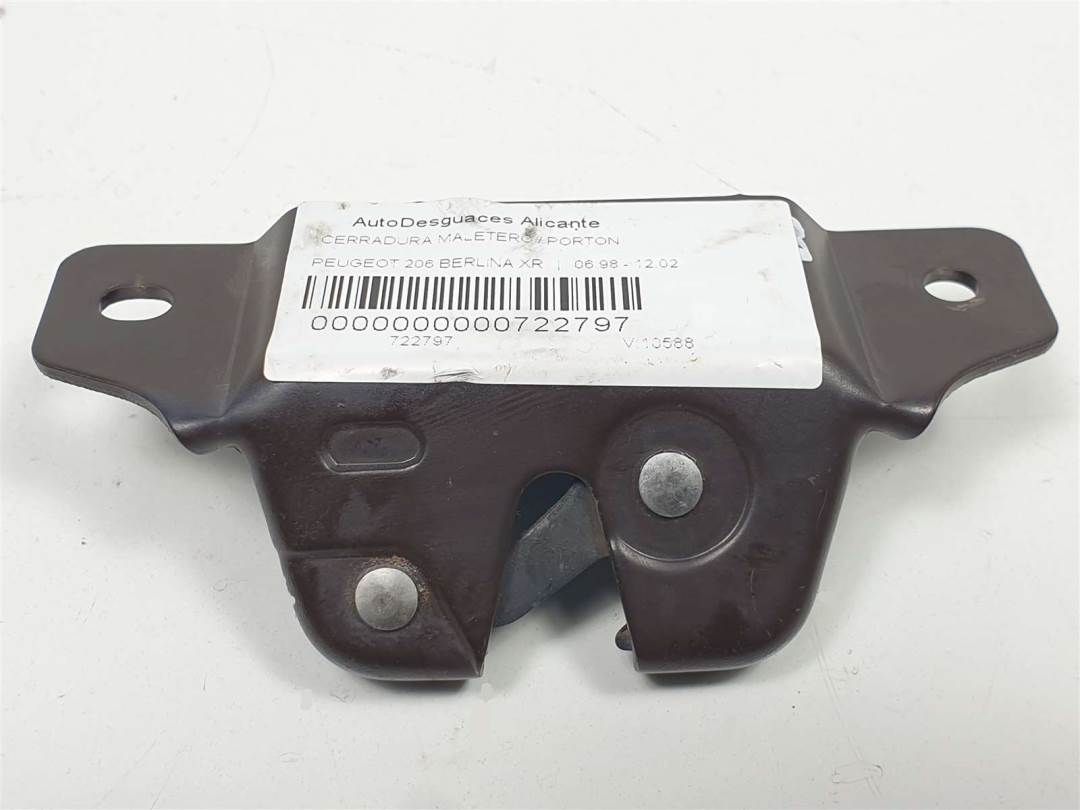CERRADURA MALETERO / PORTON - PEUGEOT - 206 BERLINA