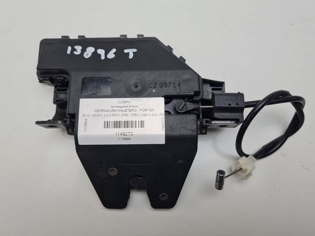 CERRADURA MALETERO / PORTON - 8196401 - BMW - SERIE 3 CABRIO (E46)
