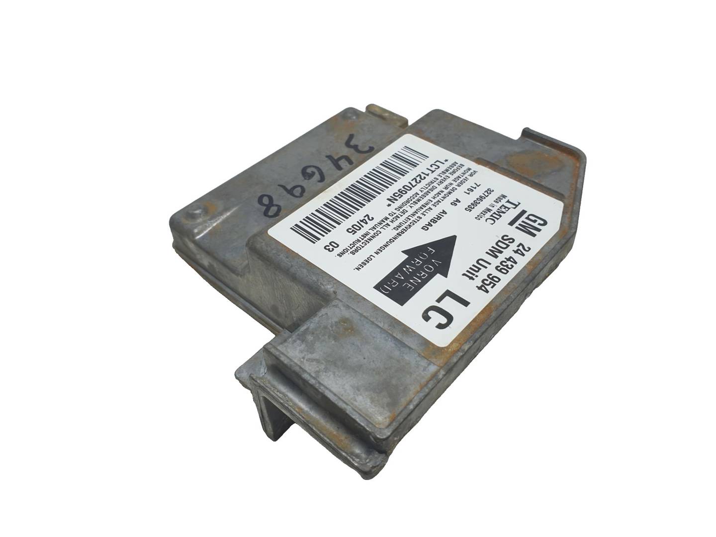 CENTRALITA AIRBAG - 327963935 - OPEL - CORSA C (F68)