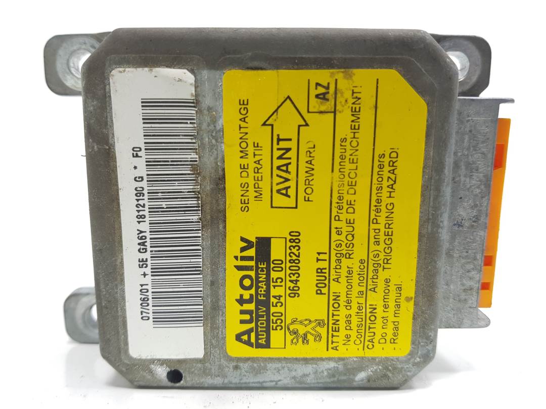 CENTRALITA AIRBAG - 550541500 - PEUGEOT - 206 BERLINA