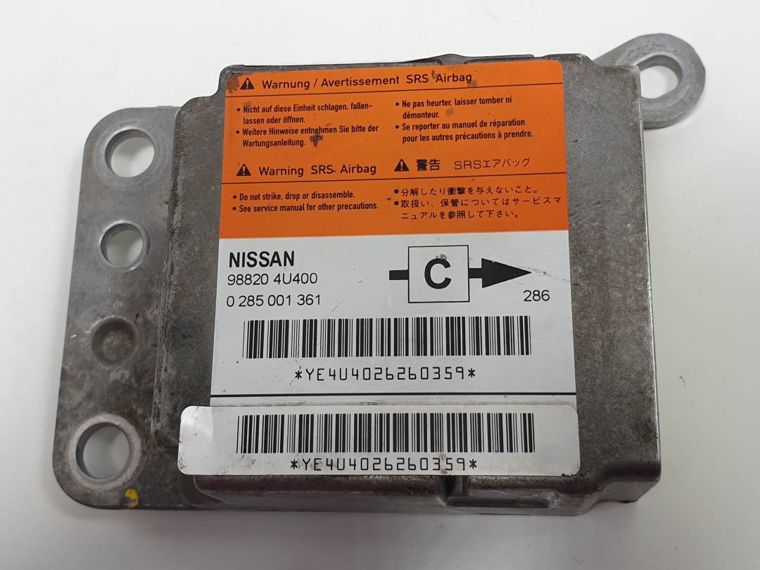 CENTRALITA AIRBAG - 988204U400 - NISSAN - ALMERA TINO (V10M)