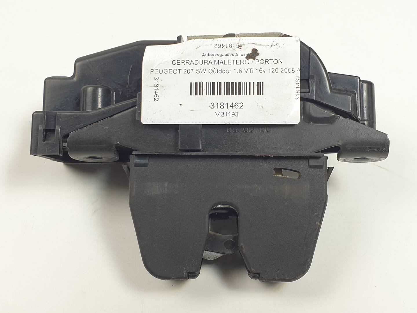CERRADURA MALETERO / PORTON - 9660403980 - PEUGEOT - 207 SW