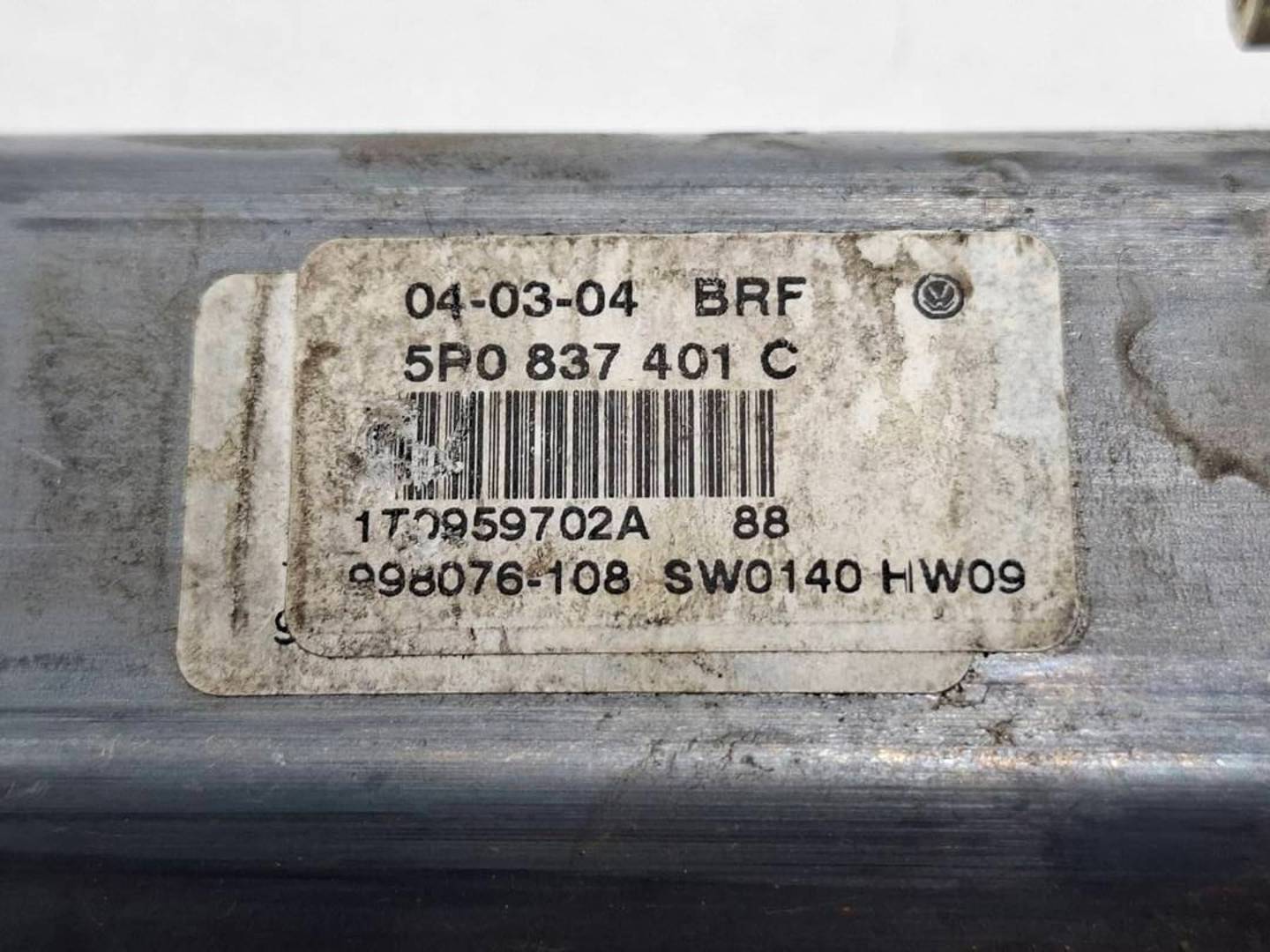 Foto 6 de Motor Elevalunas Delantero Derecho Seat Leon (1p1) (2005–2012)