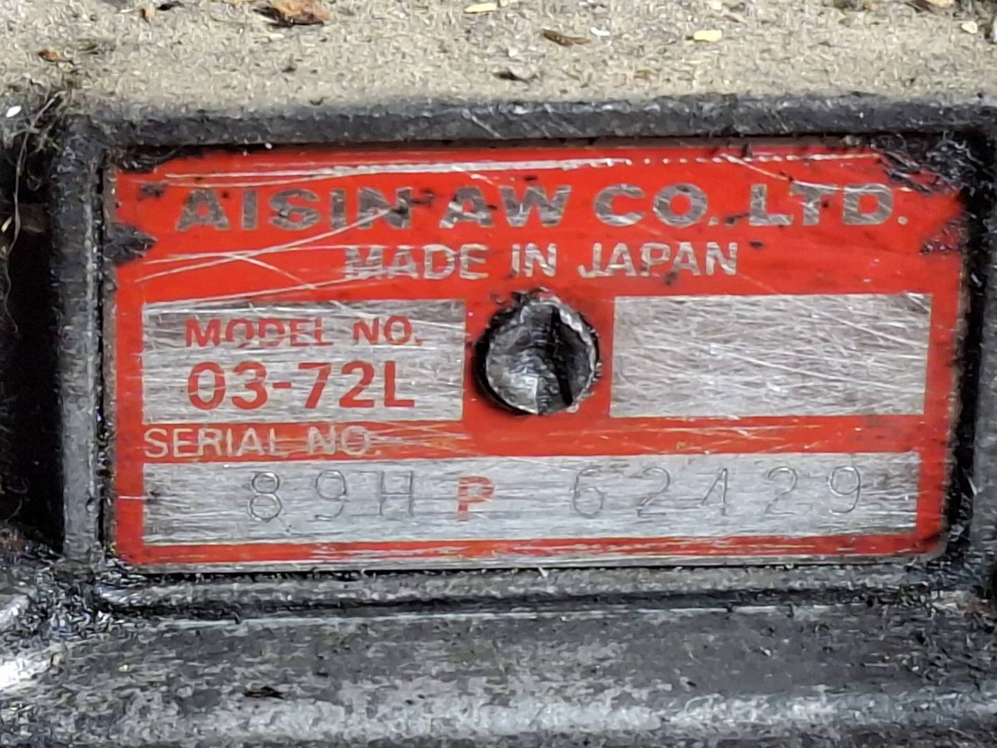 Foto 2 de Caja Cambios Mitsubishi Montero (v20/v40) (1991–1996)
