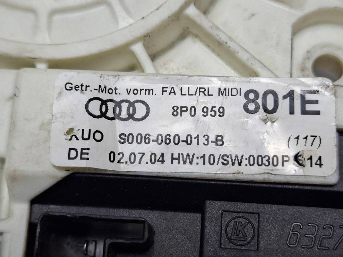 Foto 7 de Motor Elevalunas Delantero Derecho Audi A3 Sportback (8p) (2004–2012)