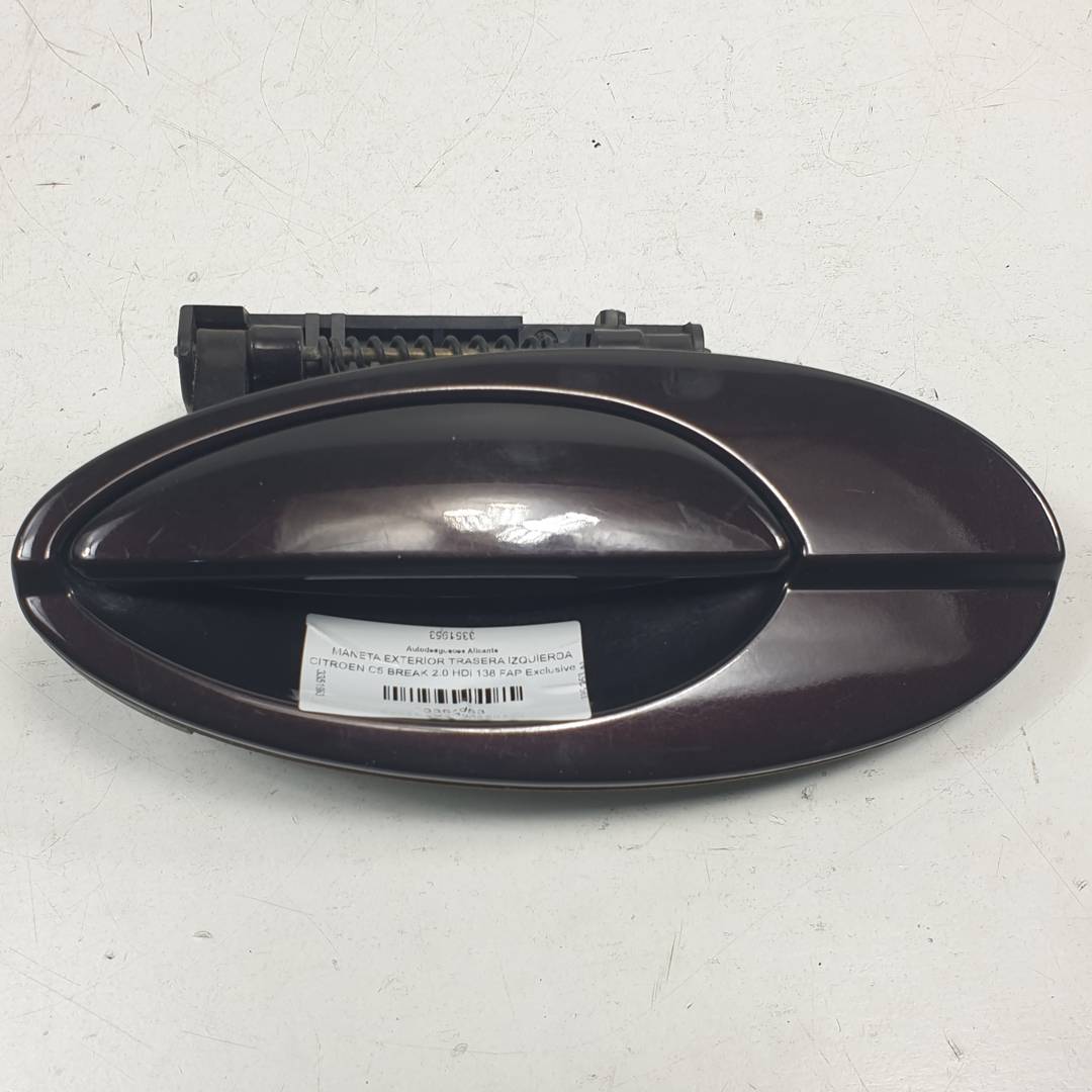 MANETA EXTERIOR TRASERA IZQUIERDA - 9642929180 - CITROEN - C5 BREAK