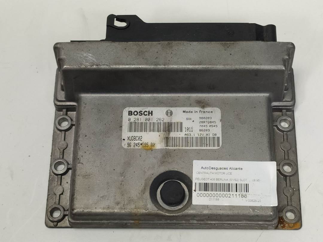 CENTRALITA MOTOR UCE - 0281001262 - PEUGEOT - 406 BERLINA (S1/S2)