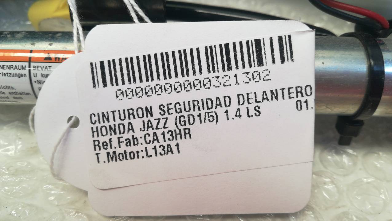 CINTURON SEGURIDAD DELANTERO DERECHO