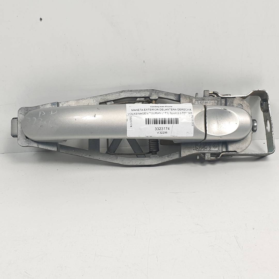 MANETA EXTERIOR DELANTERA DERECHA - 1T0837886B - VOLKSWAGEN - TOURAN (1T3)