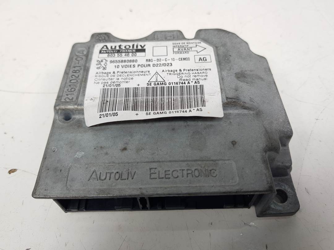 Calculateur d’airbag - 603554600 - PEUGEOT - 407