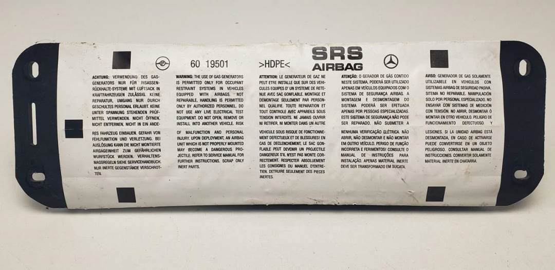AIRBAG DELANTERO DERECHO - 1698600005 - MERCEDES - CLASE A (W169)