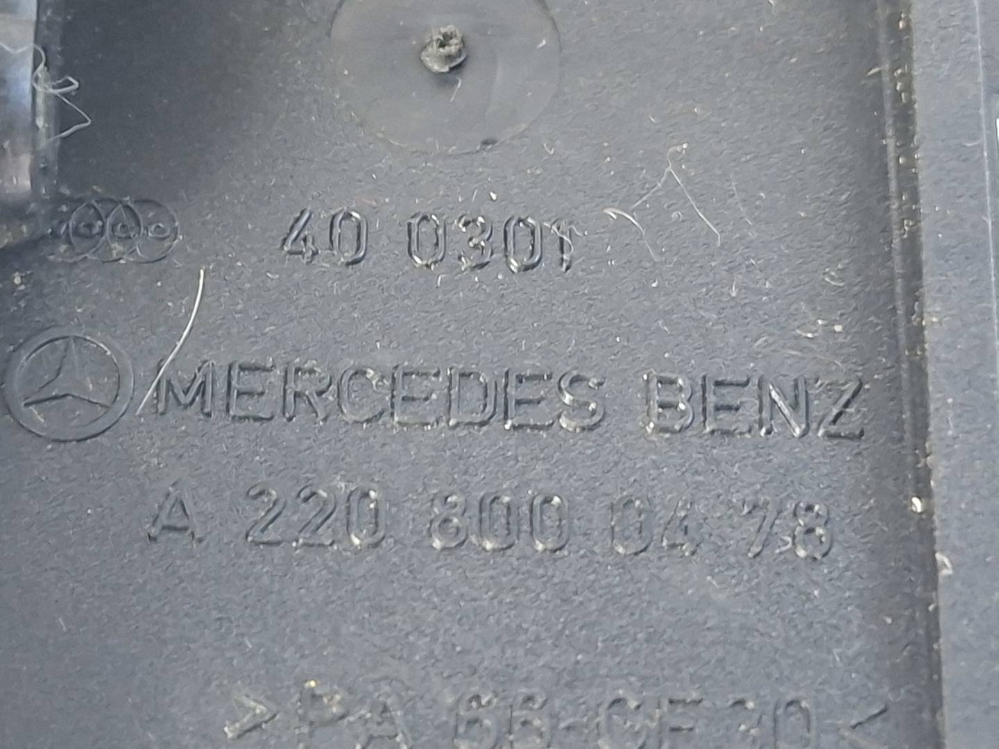 Foto 5 de Cerradura Maletero / Porton Mercedes Clase S (w220) Berlina (1998–2005)