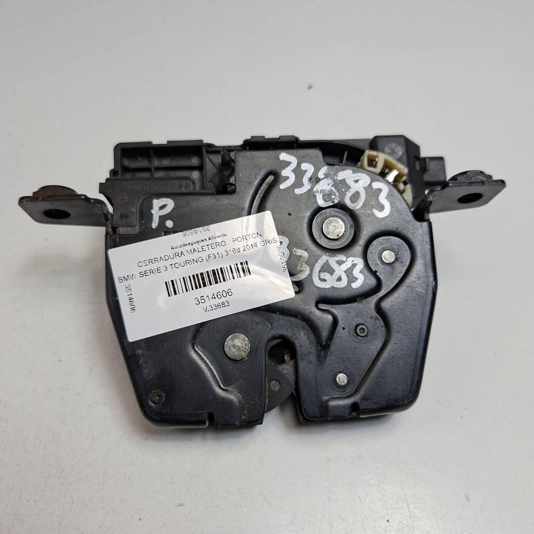 Serrure de coffre / hayon - 966929109 - BMW - SERIE 3 TOURING (F31)