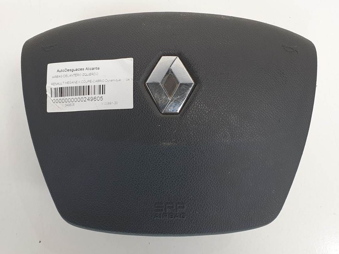 AIRBAG DELANTERO IZQUIERDO - 985701921 - RENAULT - MEGANE III COUPÉ-CABRIO