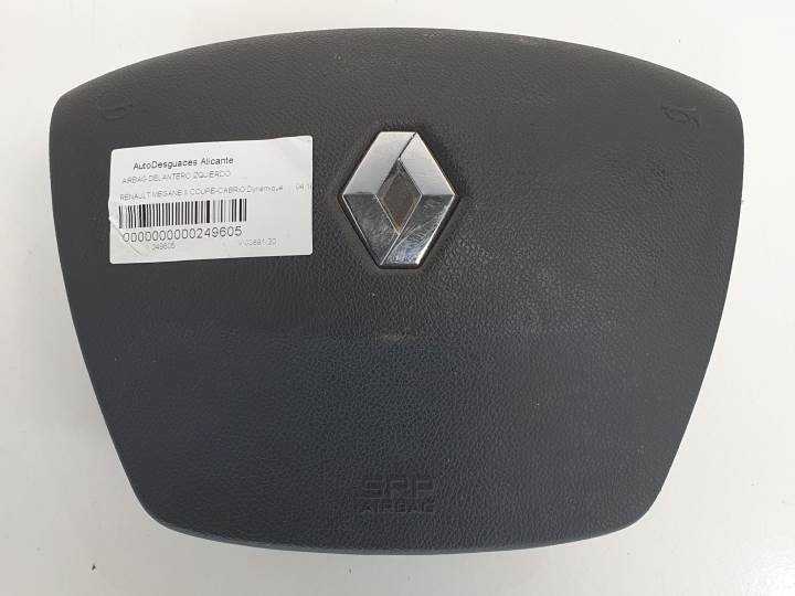 AIRBAG DELANTERO IZQUIERDO 985701921 RENAULT MEGANE III COUPÉ-CABRIO Autodesguaces Alicante