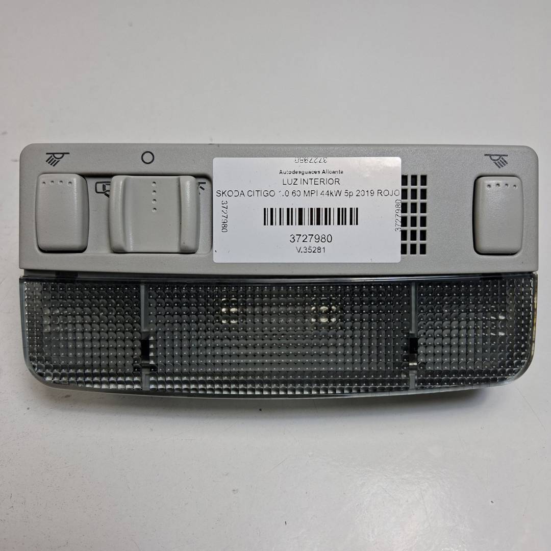 LUZ INTERIOR - 3B0947105C - SKODA - CITIGO