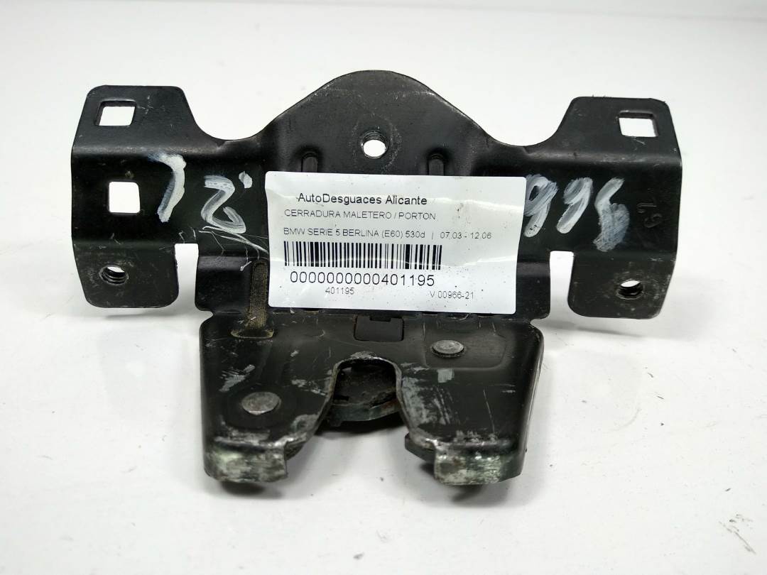 CERRADURA MALETERO / PORTON - BMW - SERIE 5 BERLINA (E60)
