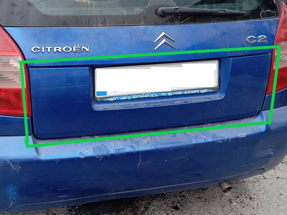 PORTON TRASERO