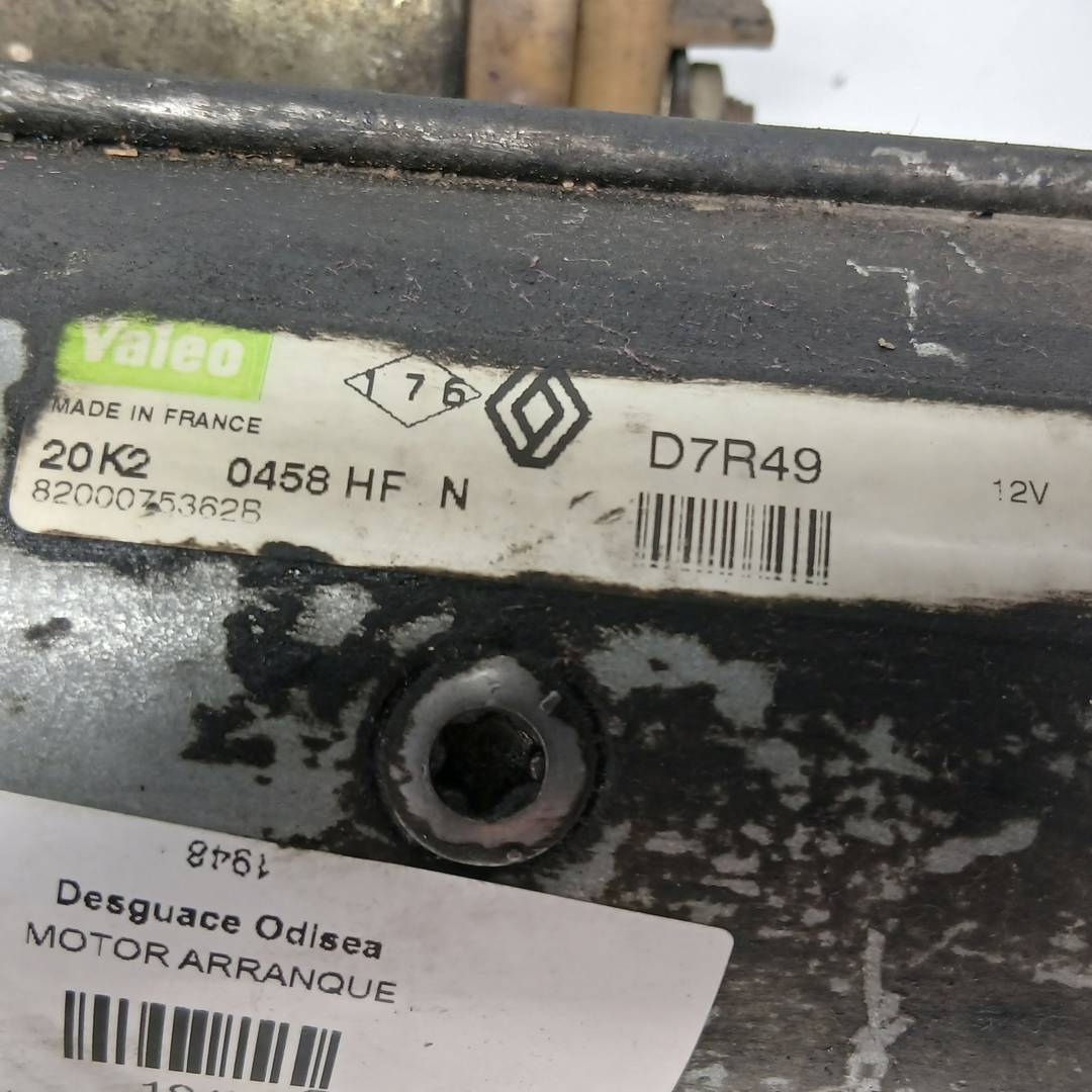 Foto 5 de Motor Arranque Renault Espace IV (jk0) (2002–2016)