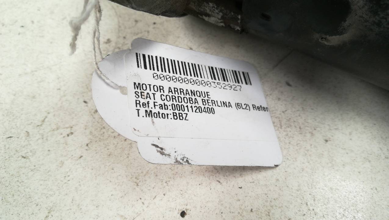 MOTOR ARRANQUE