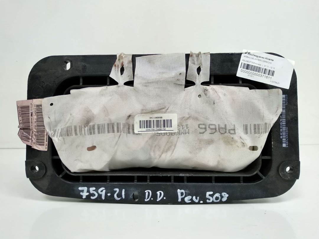 AIRBAG DELANTERO DERECHO - 9686336880 - PEUGEOT - 508