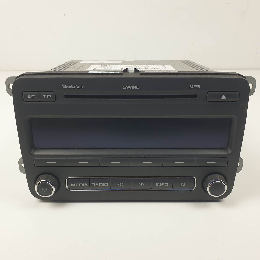 Autoradio / lecteur CD - 5J0035161C - SKODA - FABIA COMBI (5J5)