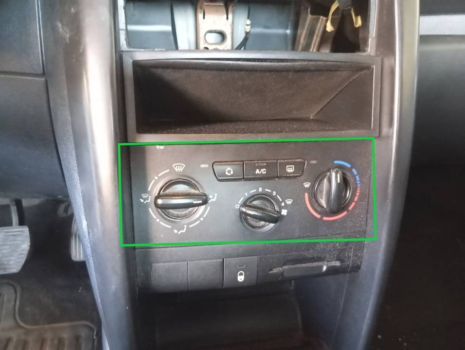 MANDO CALEFACCION / AIRE ACONDICIONADO
