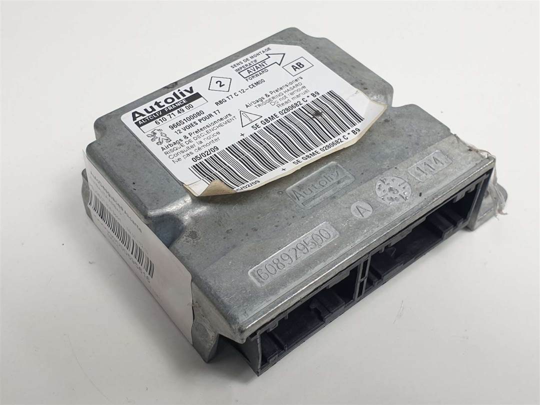 Airbag-Steuergerät - 610714900 - PEUGEOT - 308 (T7)