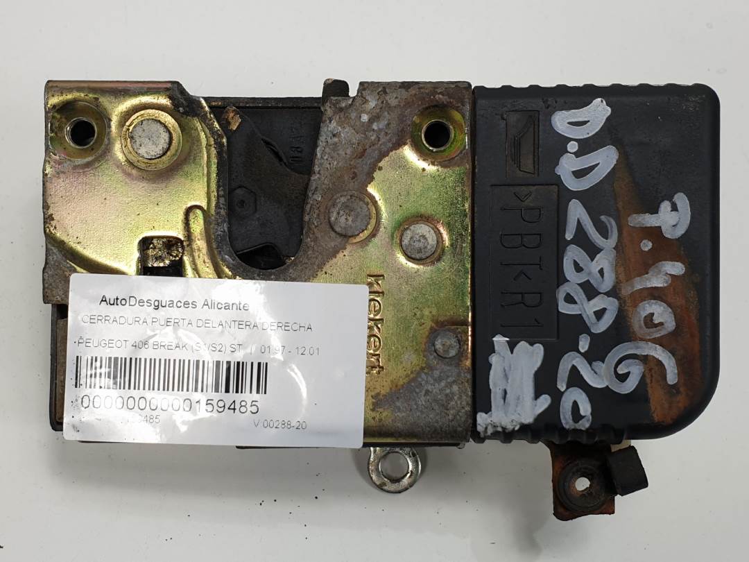 CERRADURA PUERTA DELANTERA DERECHA - PEUGEOT - 406 BERLINA (S1/S2)