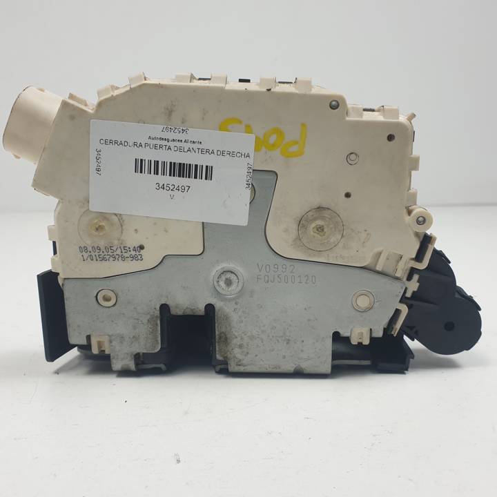CERRADURA PUERTA DELANTERA DERECHA FQJ500120 LAND ROVER RANGE ROVER (L322) Autodesguaces Alicante