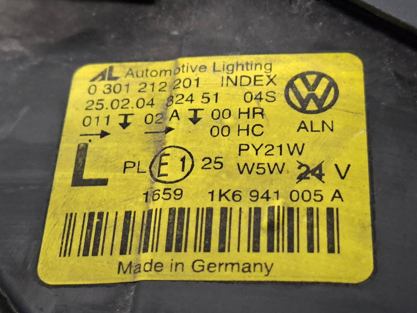 Foto 4 de Faro Izquierdo Volkswagen Golf V Berlina (1k1) (2003–2009)
